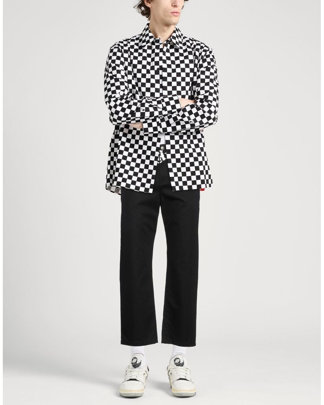 Palm Angels Black Trouser for men