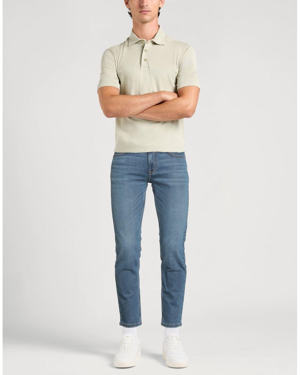 Harmont & Blaine Blue Jeans Cotton, Elastane for men