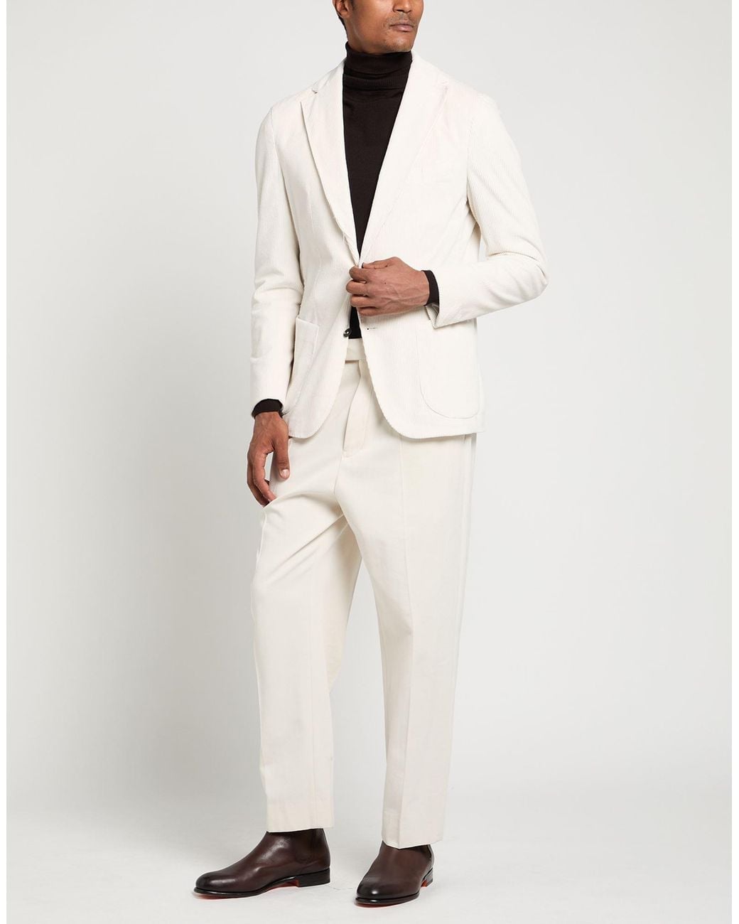Eleventy White Blazer Wool, Silk, Cashmere for men