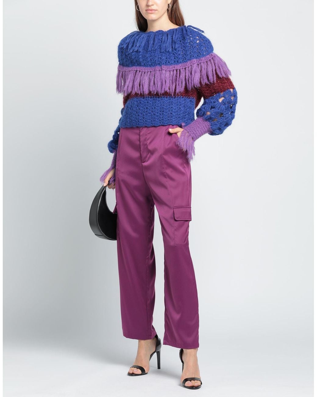 Alberta Ferretti Blue Sweater