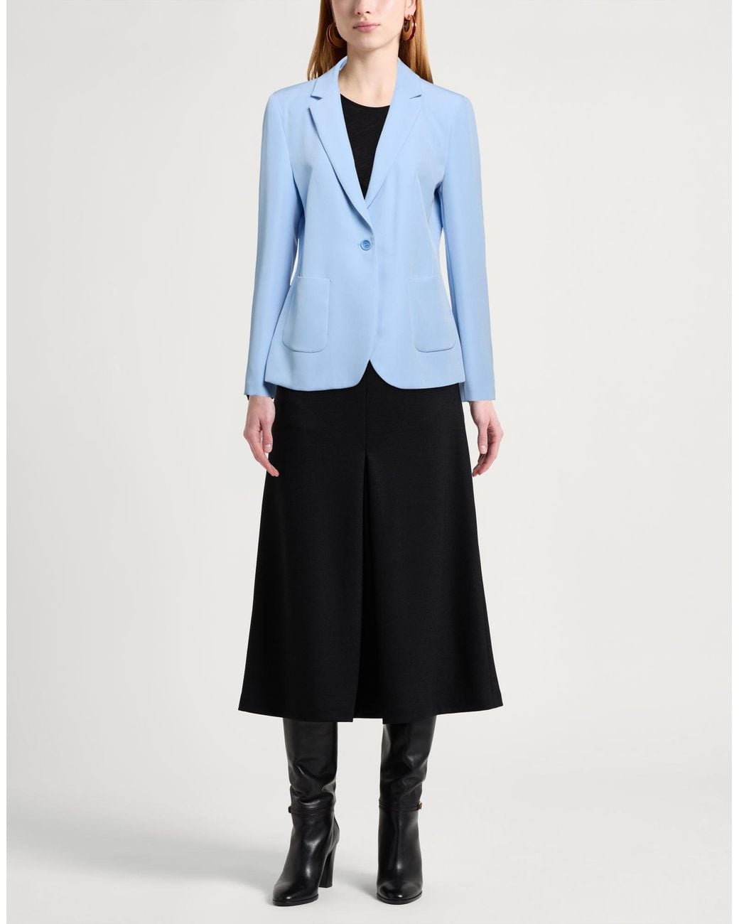 SEVENTY VENEZIA Blue Sky Blazer Polyester, Elastane