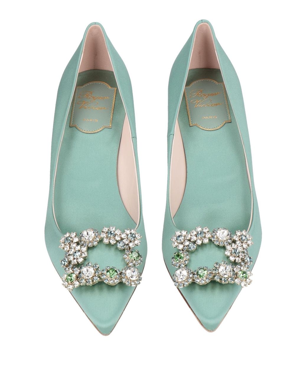 Roger Vivier Green Pumps
