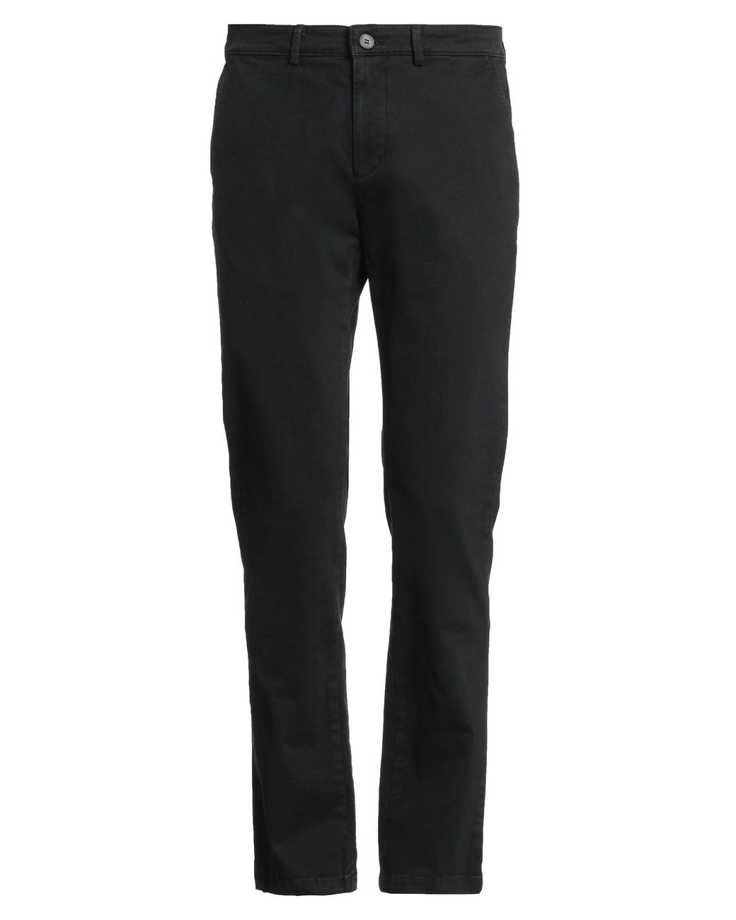 Lyle & Scott Black Pants Cotton, Elastane for men