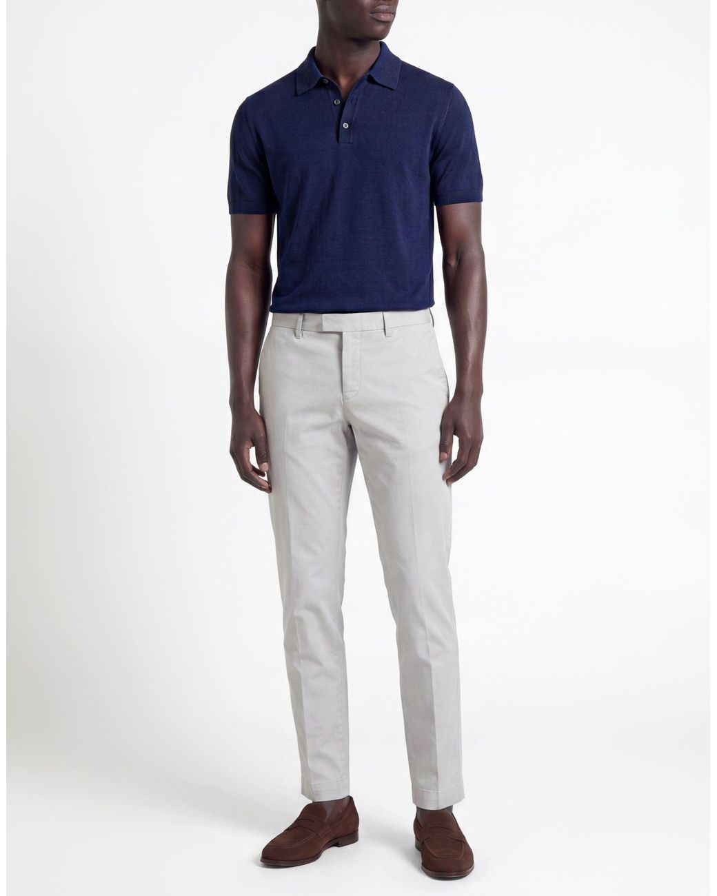 PT Torino Gray Trouser for men