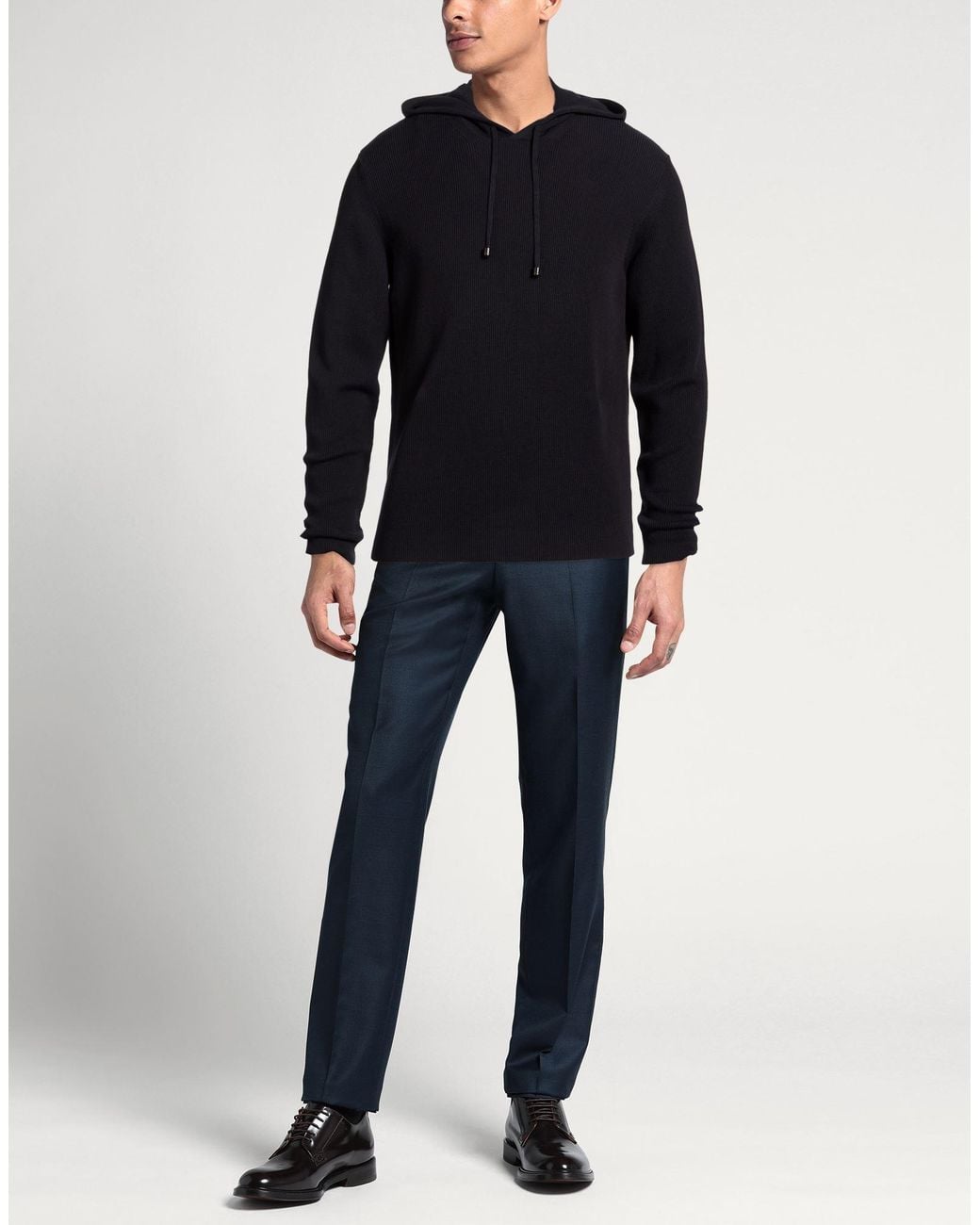 Drumohr Blue Sweater Cotton for men