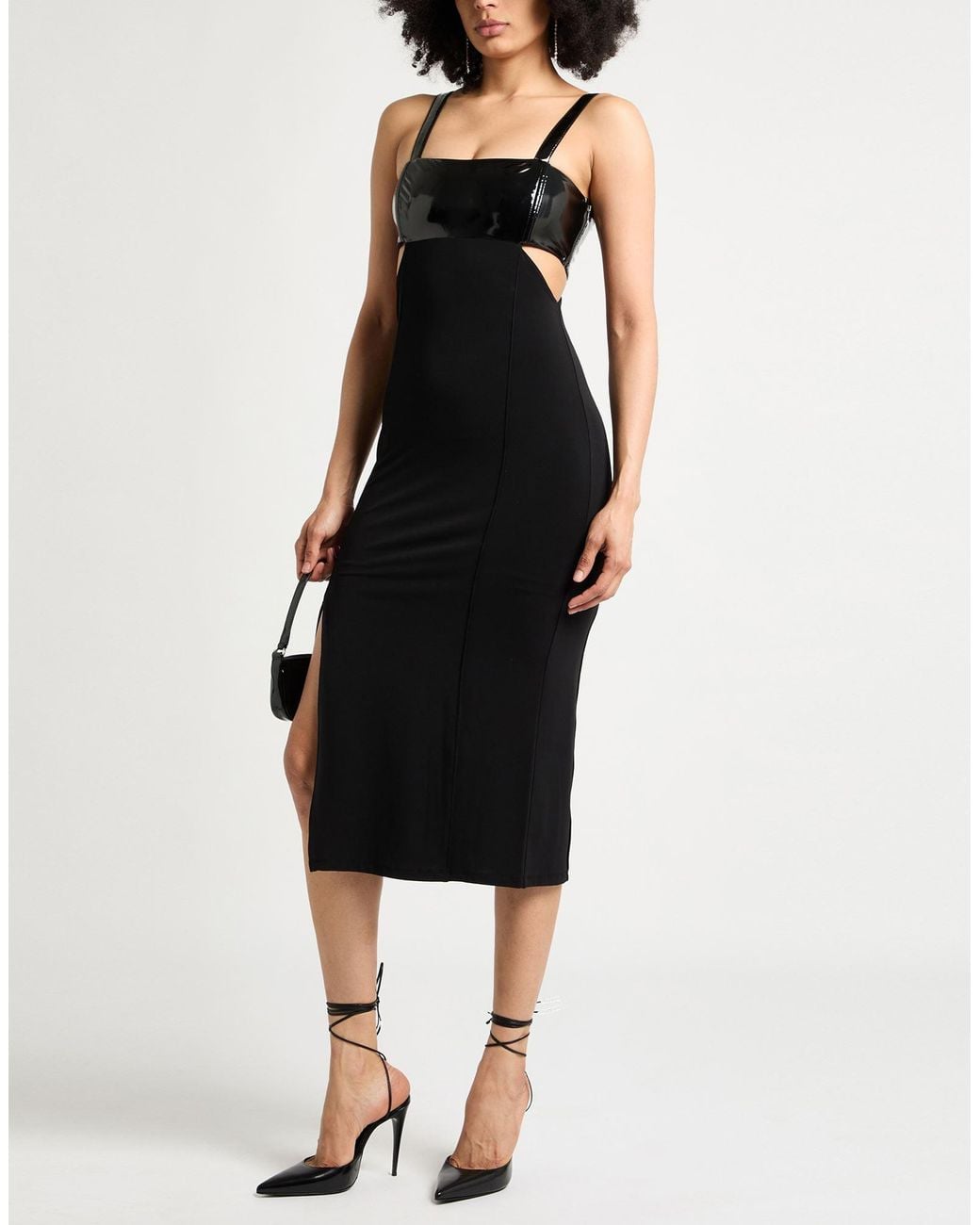 Patrizia Pepe Black Midi Dress