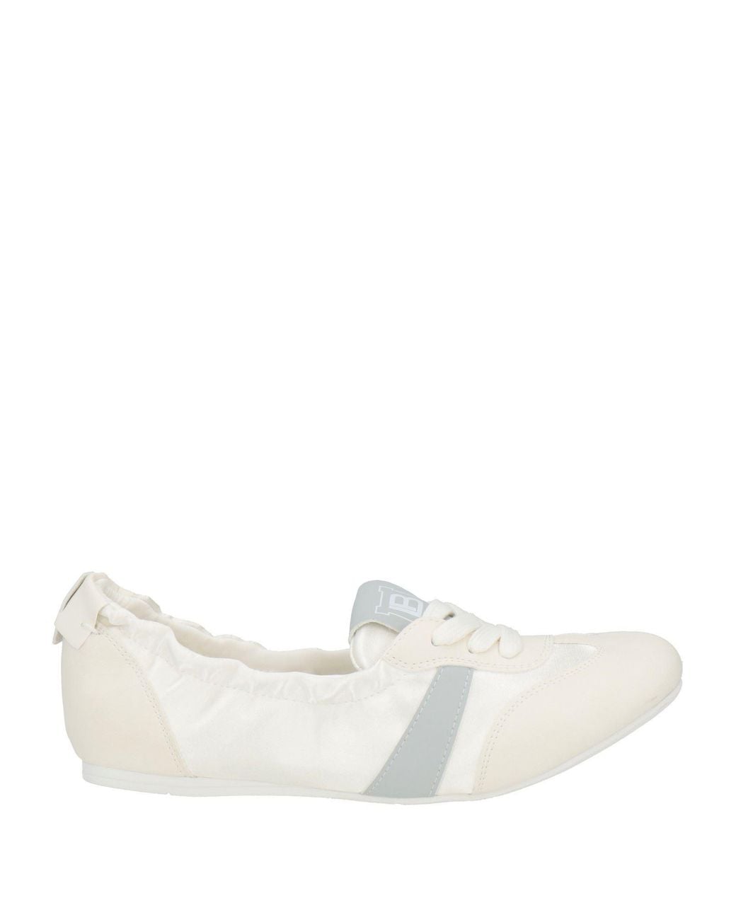 Laura Biagiotti White Ballet Flats
