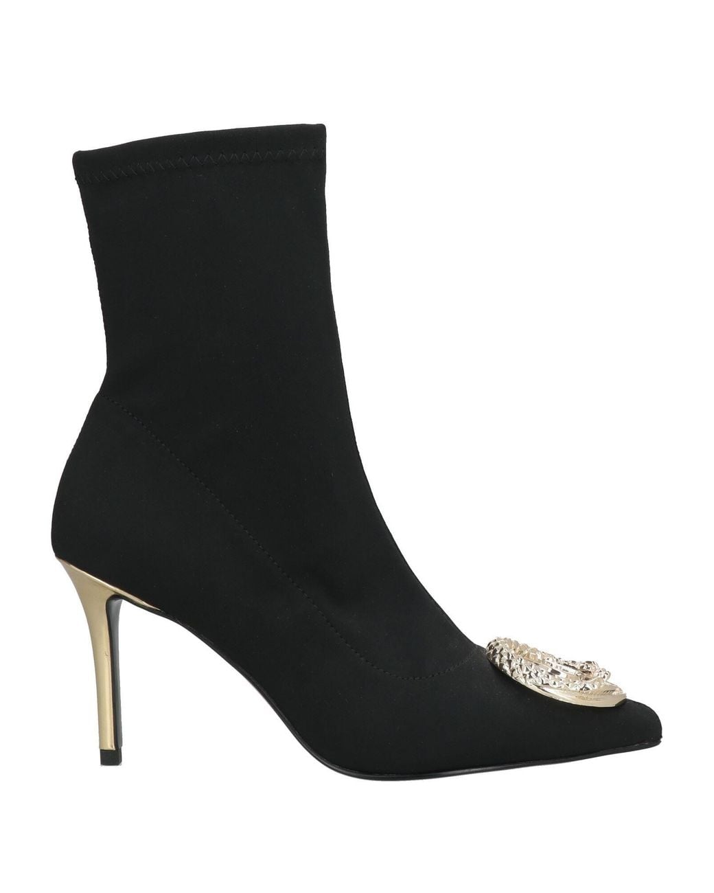 Just Cavalli Black Stiefelette