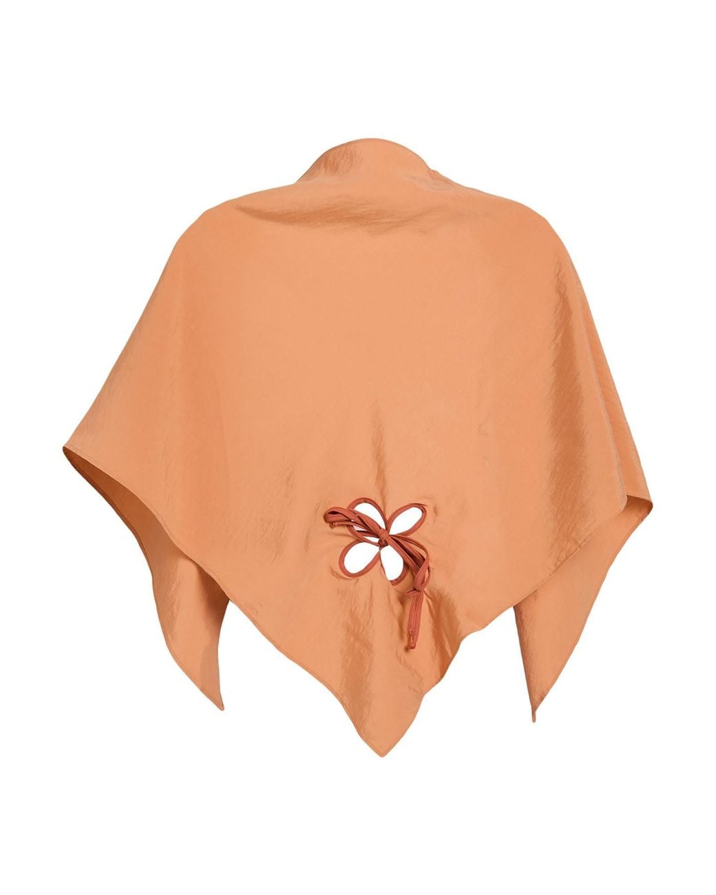 Alysi Orange Tan Scarf Modal, Polyester