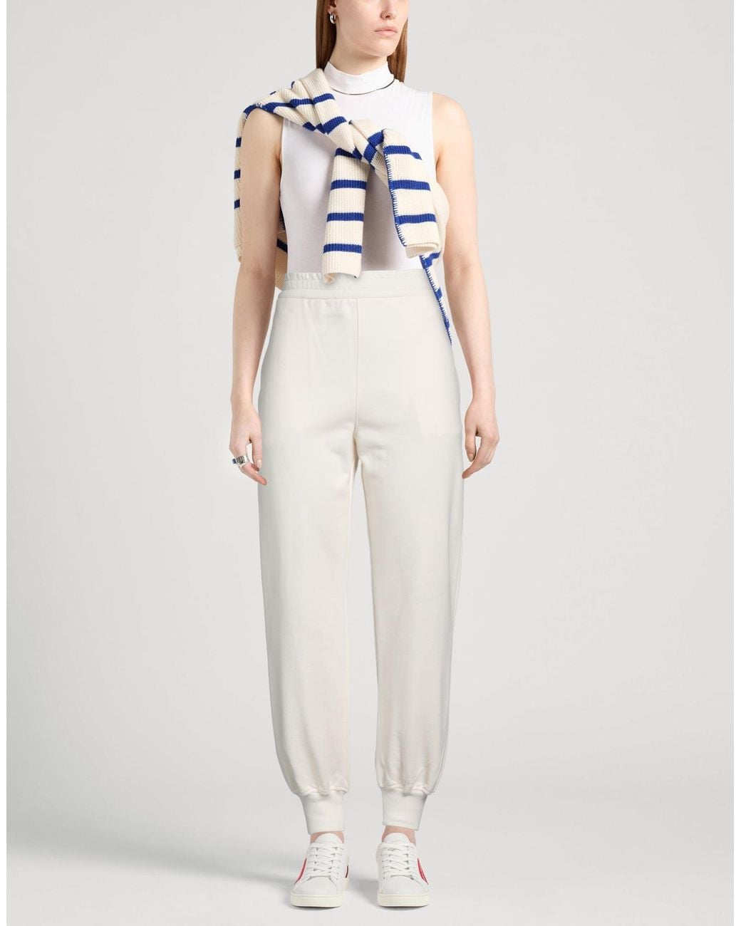 McQueen White Pants