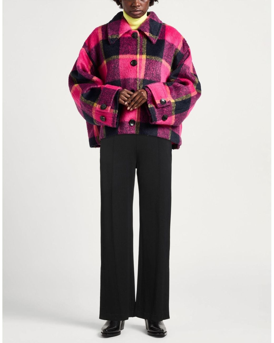 Parajumpers Black Pants Cotton, Viscose