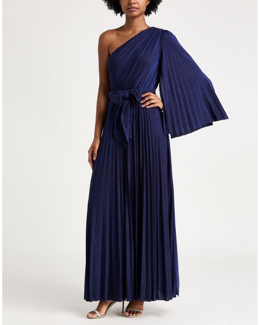 Oltre Blue Maxi-Kleid