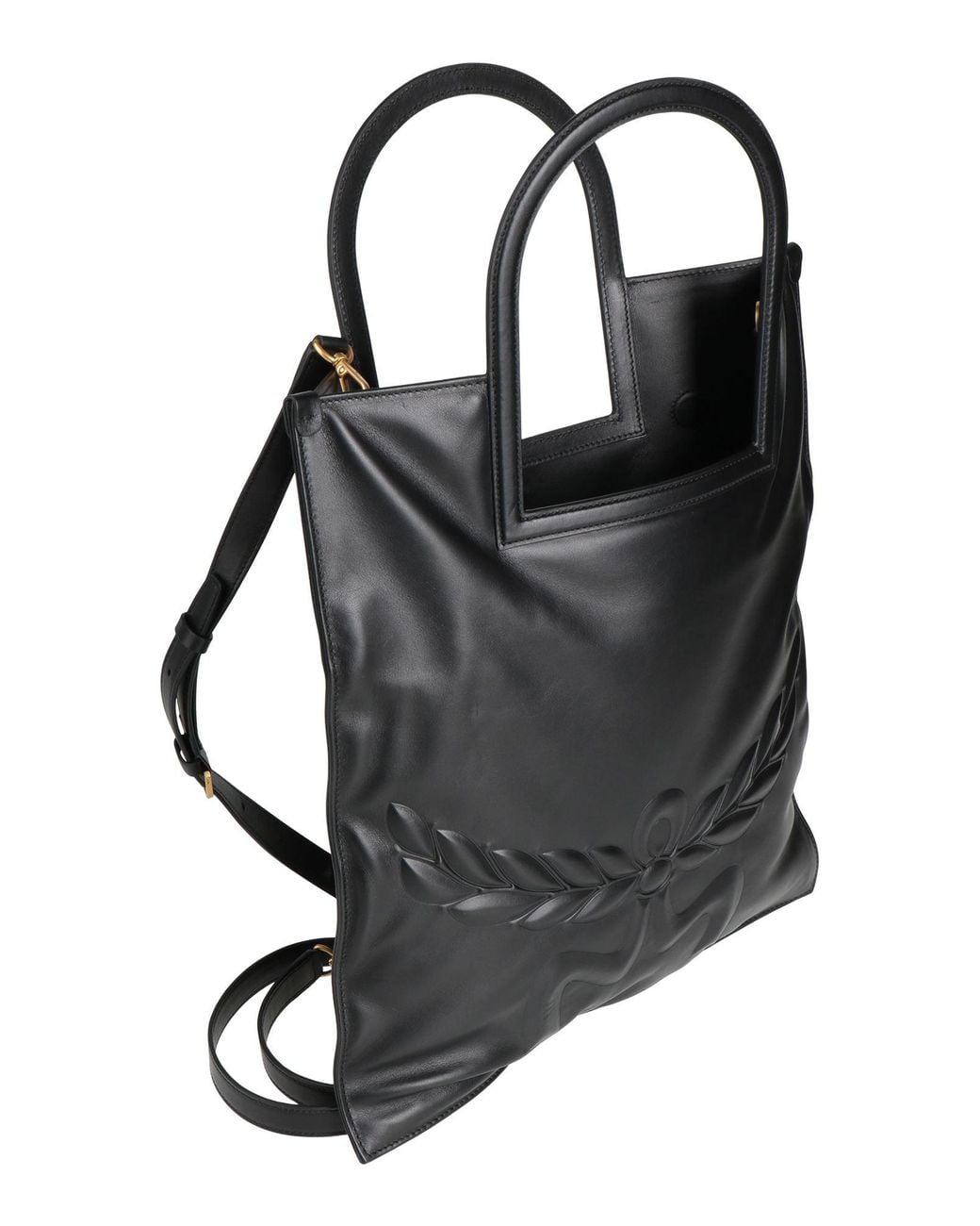 MCM Black Handbag Leather