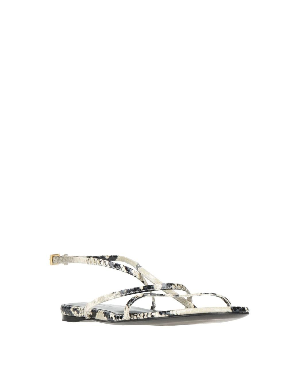 Khaite White Sandals