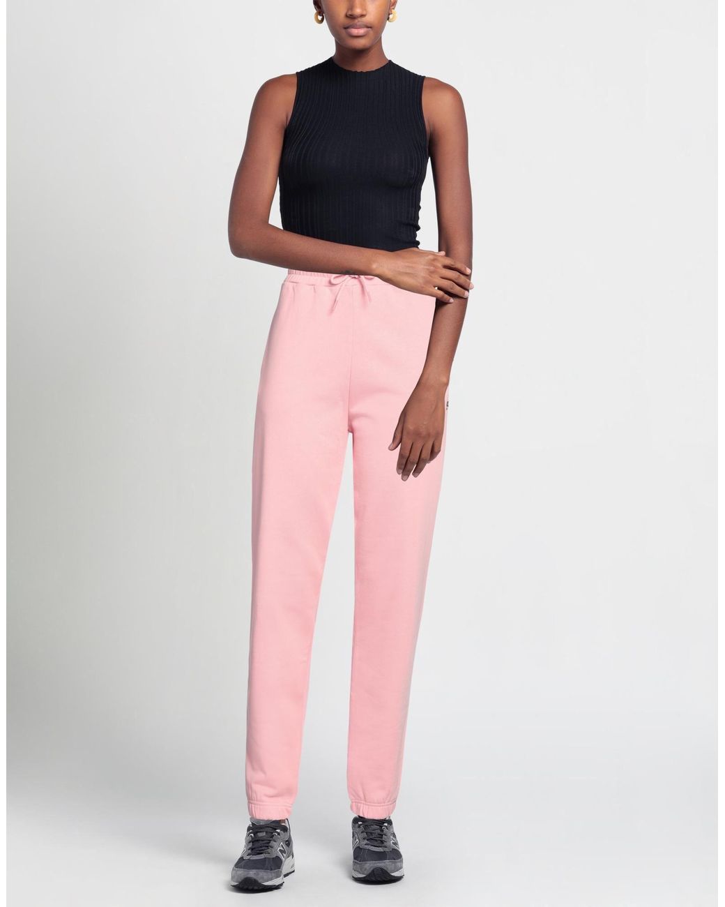KENZO Pink Pants Cotton, Polyester