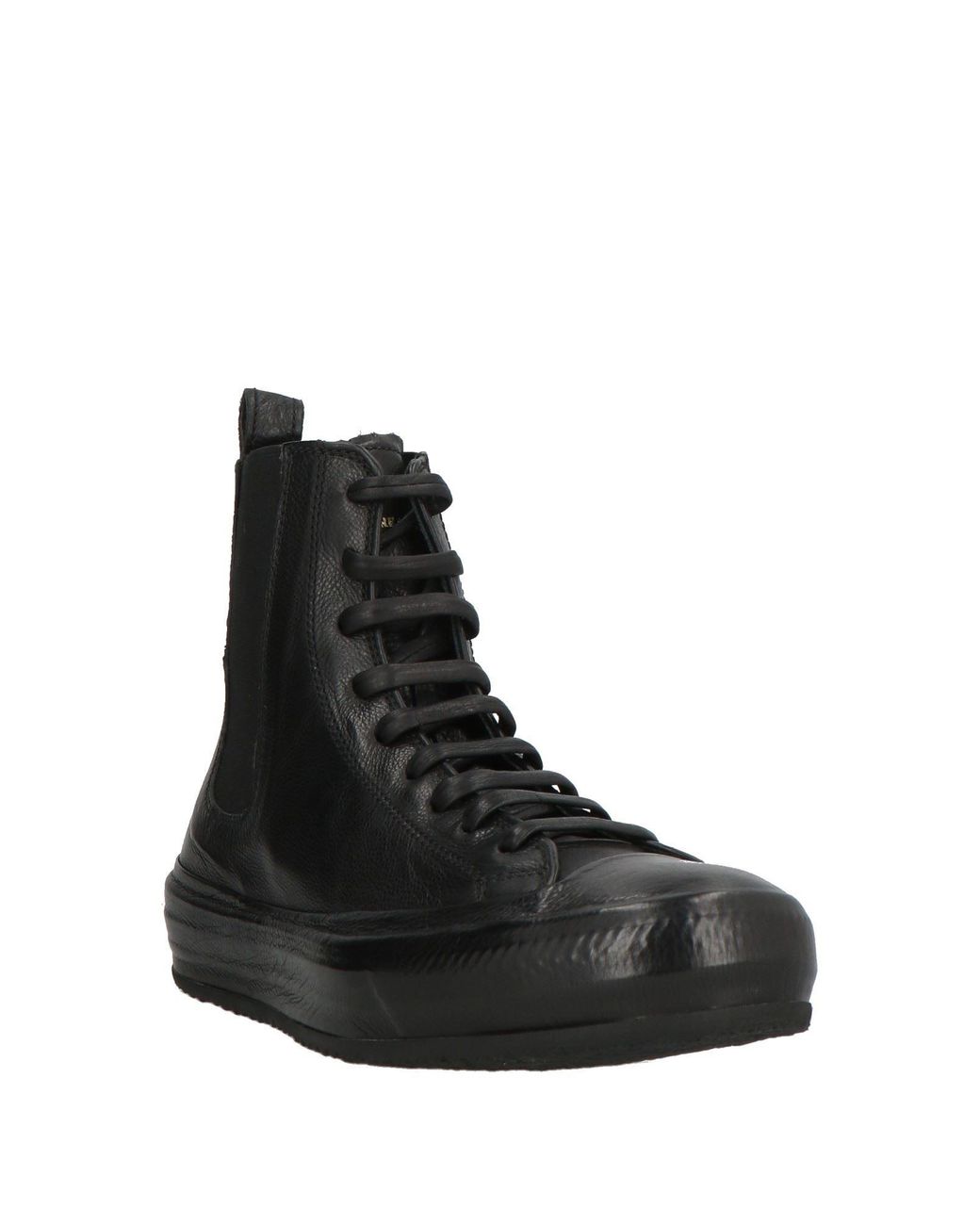 Officine Creative Black Sneakers