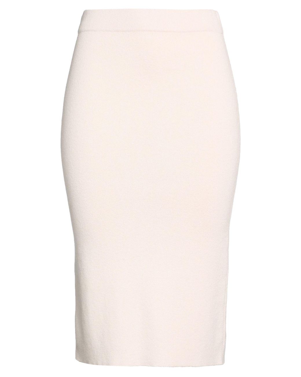 Anna Molinari Natural Midi Skirt