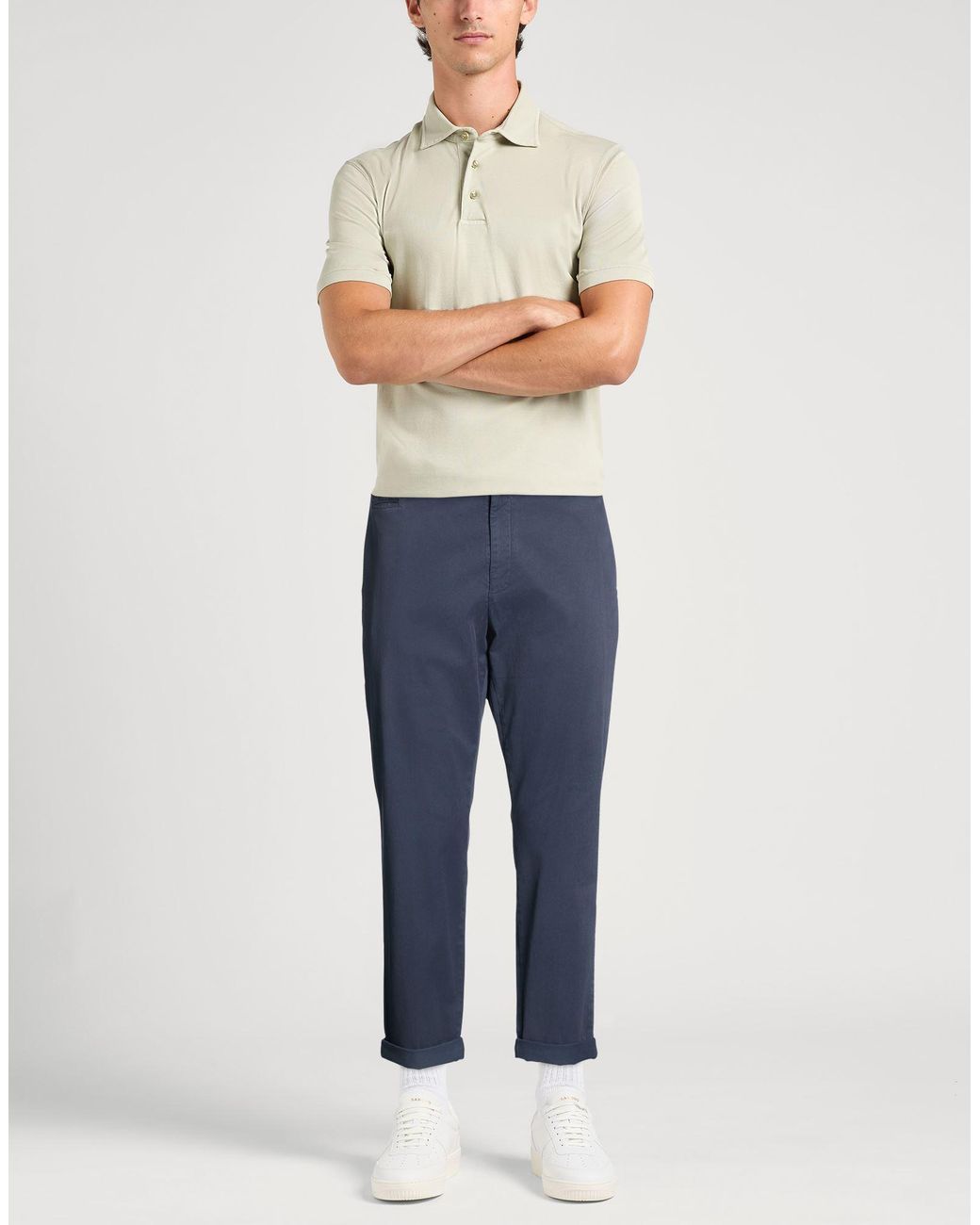 Dondup Blue Pants for men