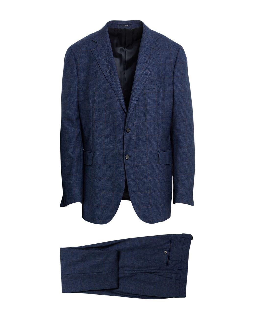 Lardini Blue Suit Wool for men