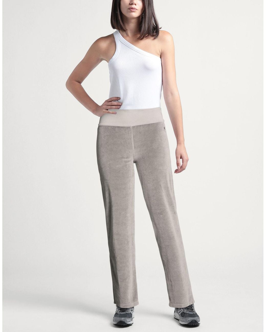 European Culture Gray Pants