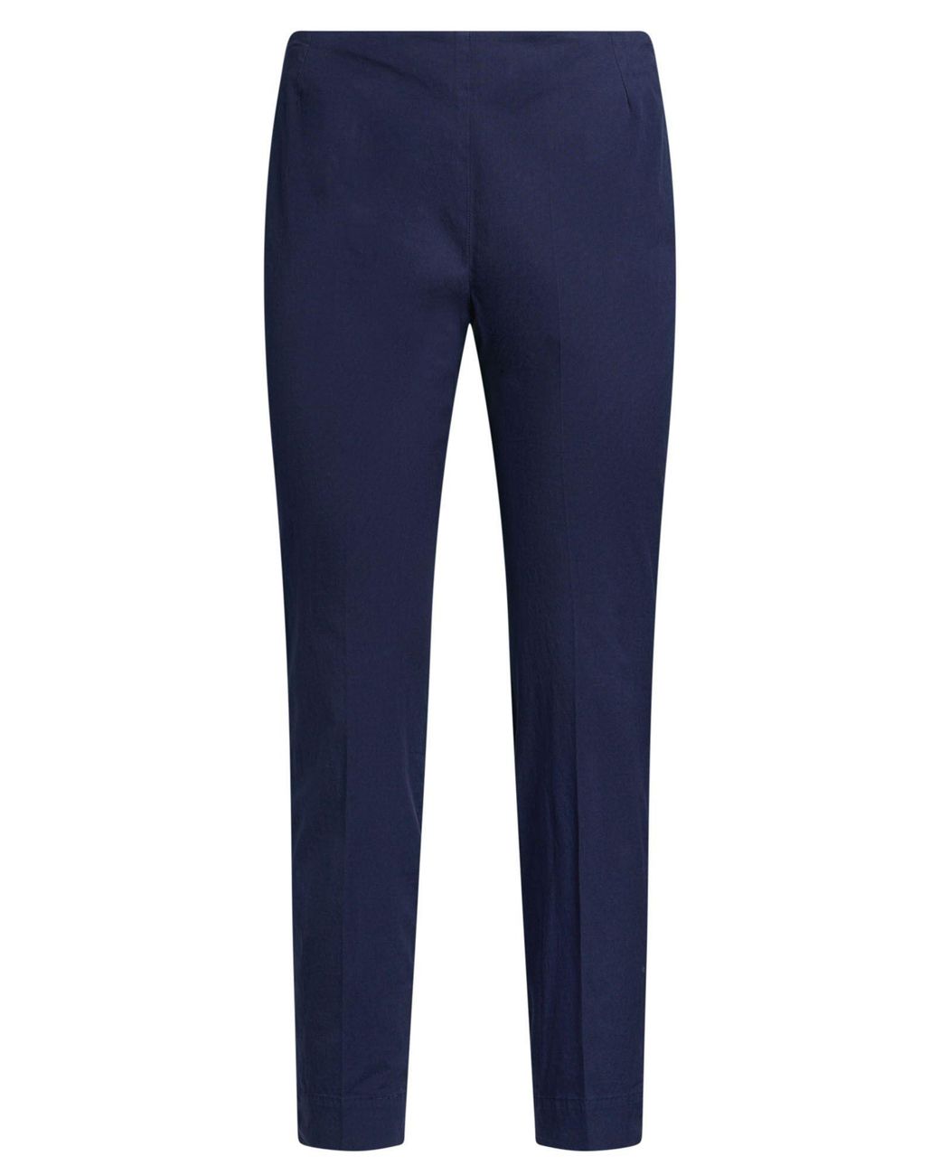 Maliparmi Blue Pants Cotton, Elastane