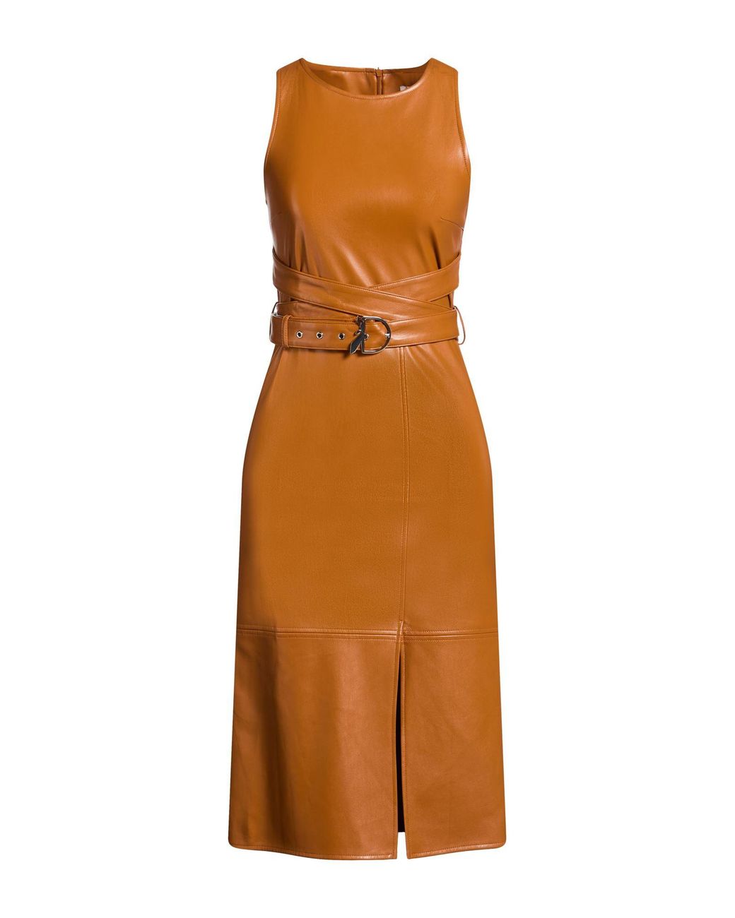 Patrizia Pepe Brown Midi Dresses