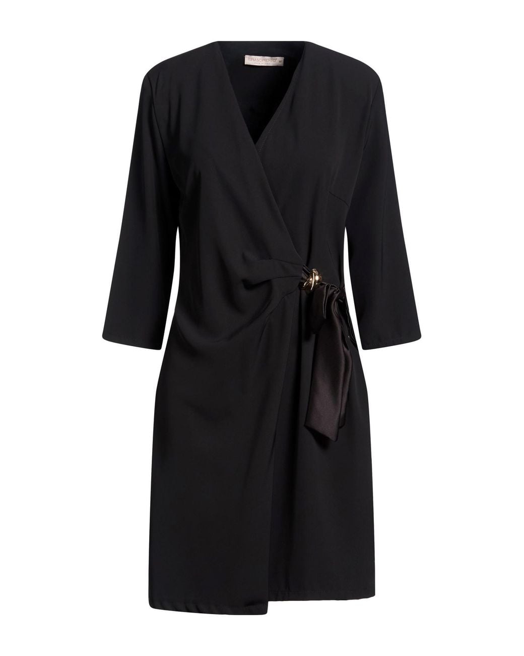 Rinascimento Black Mini Dress