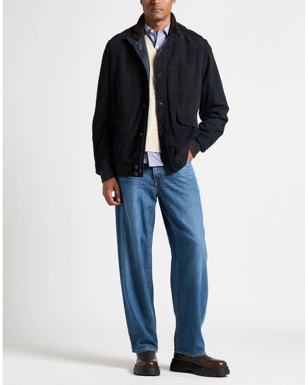 Moorer Blue Jacket for men