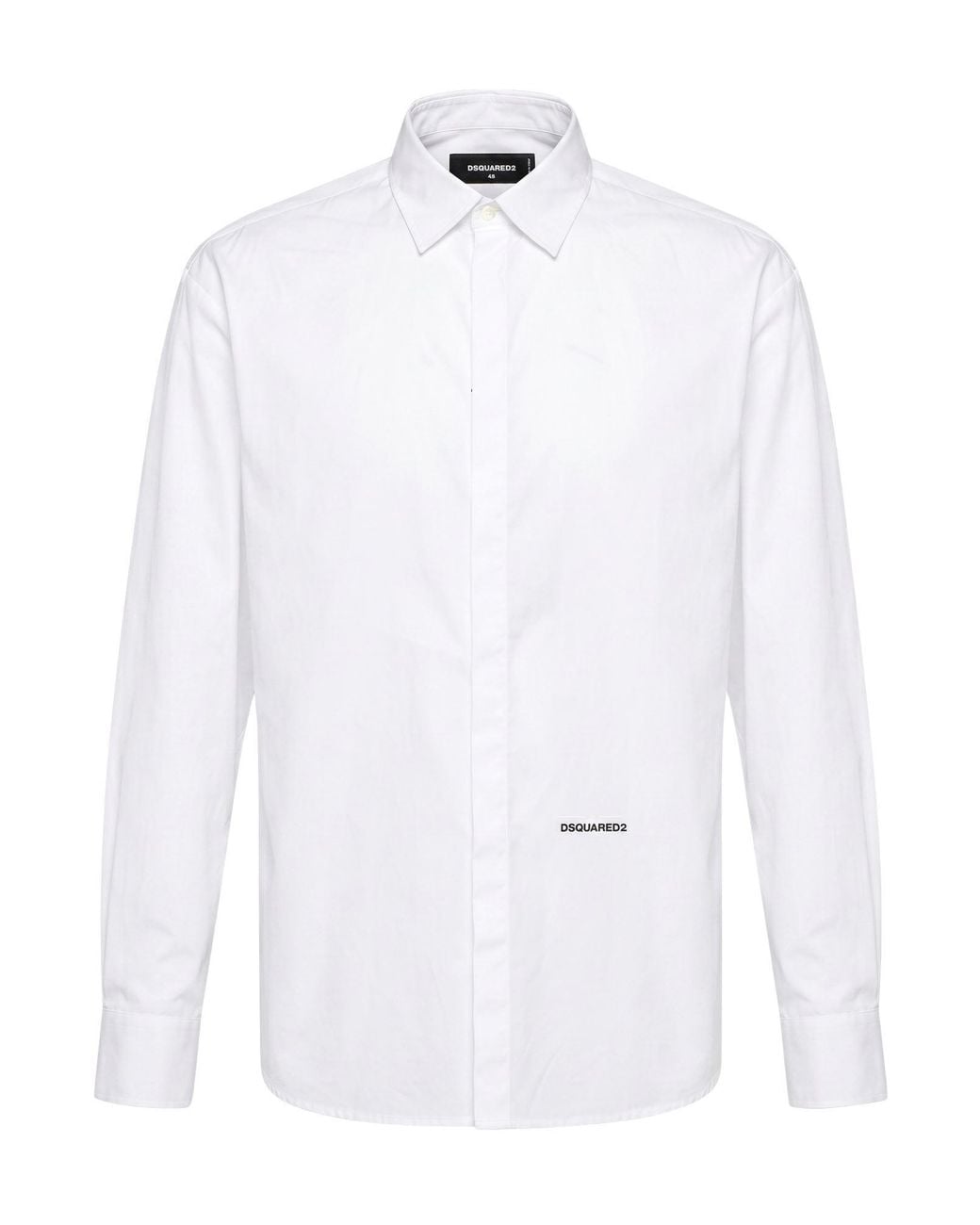 DSquared² White Shirt Cotton for men