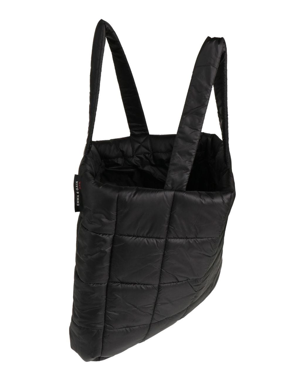 EMMA & GAIA Black Shoulder Bag