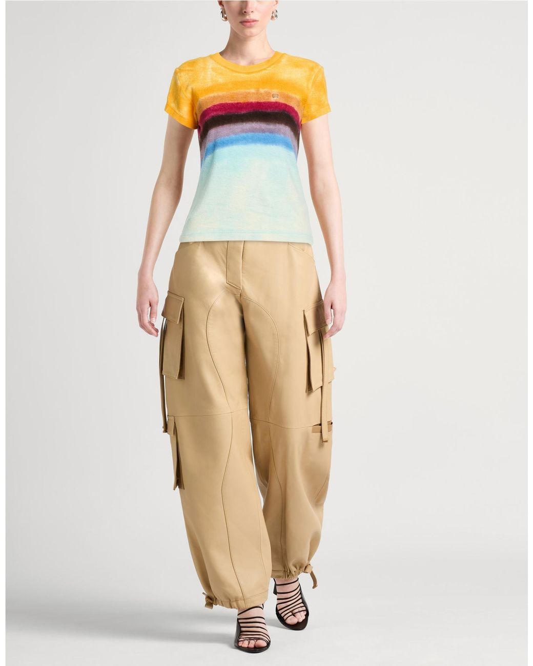 Acne Yellow Sweatshirt