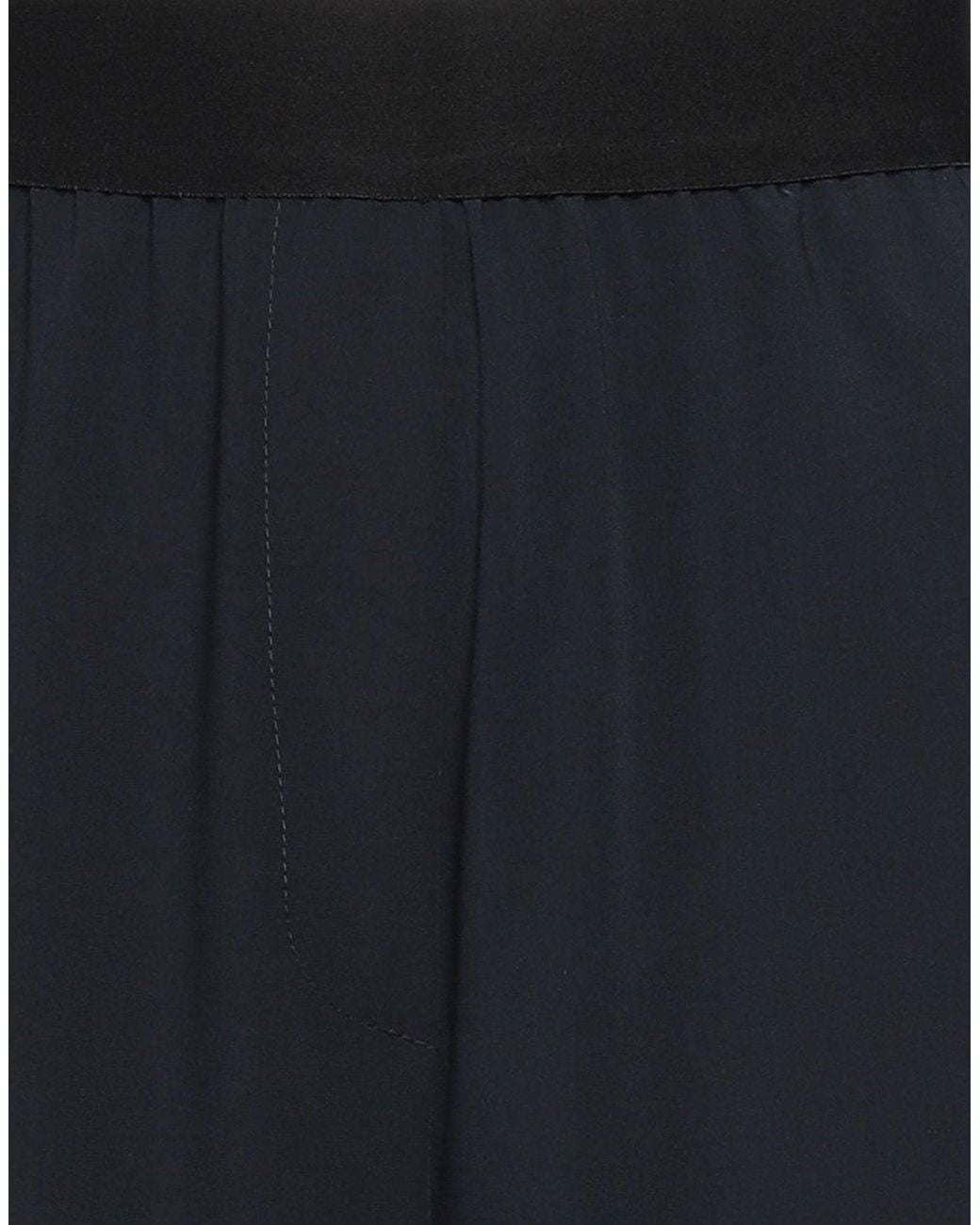 RUE DU BAC Blue Pants Polyester, Viscose, Elastane