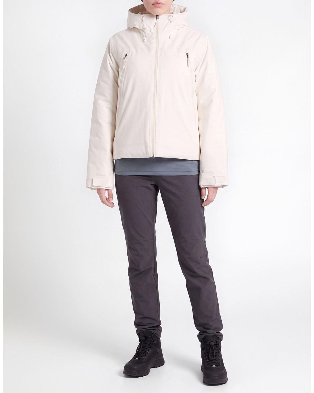 The North Face Natural Ivory Puffer Polyester