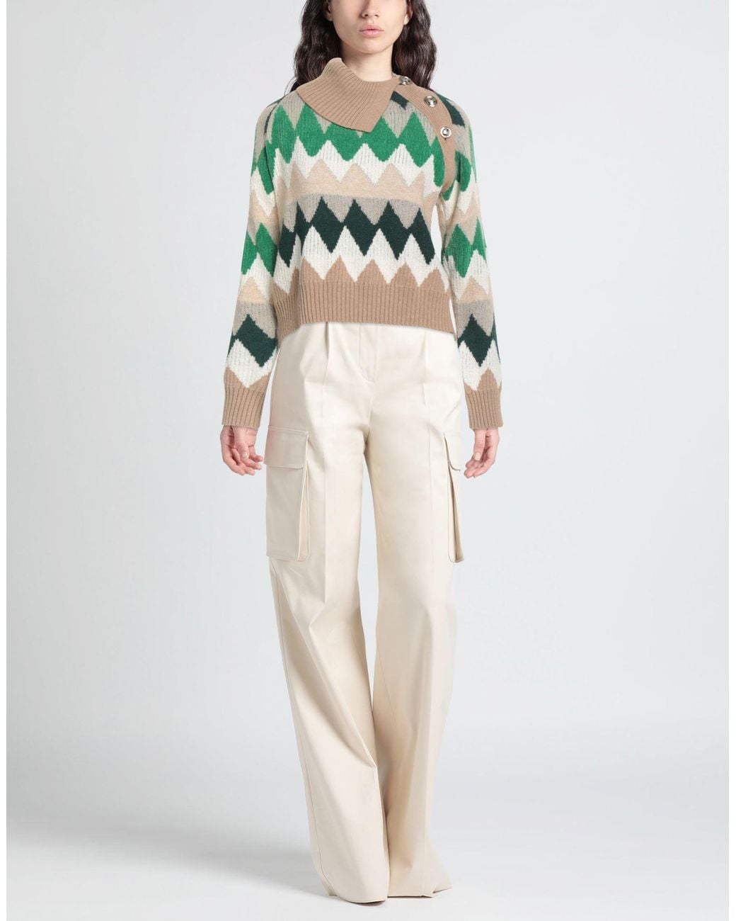 Pullover di SIMONA CORSELLINI in Green