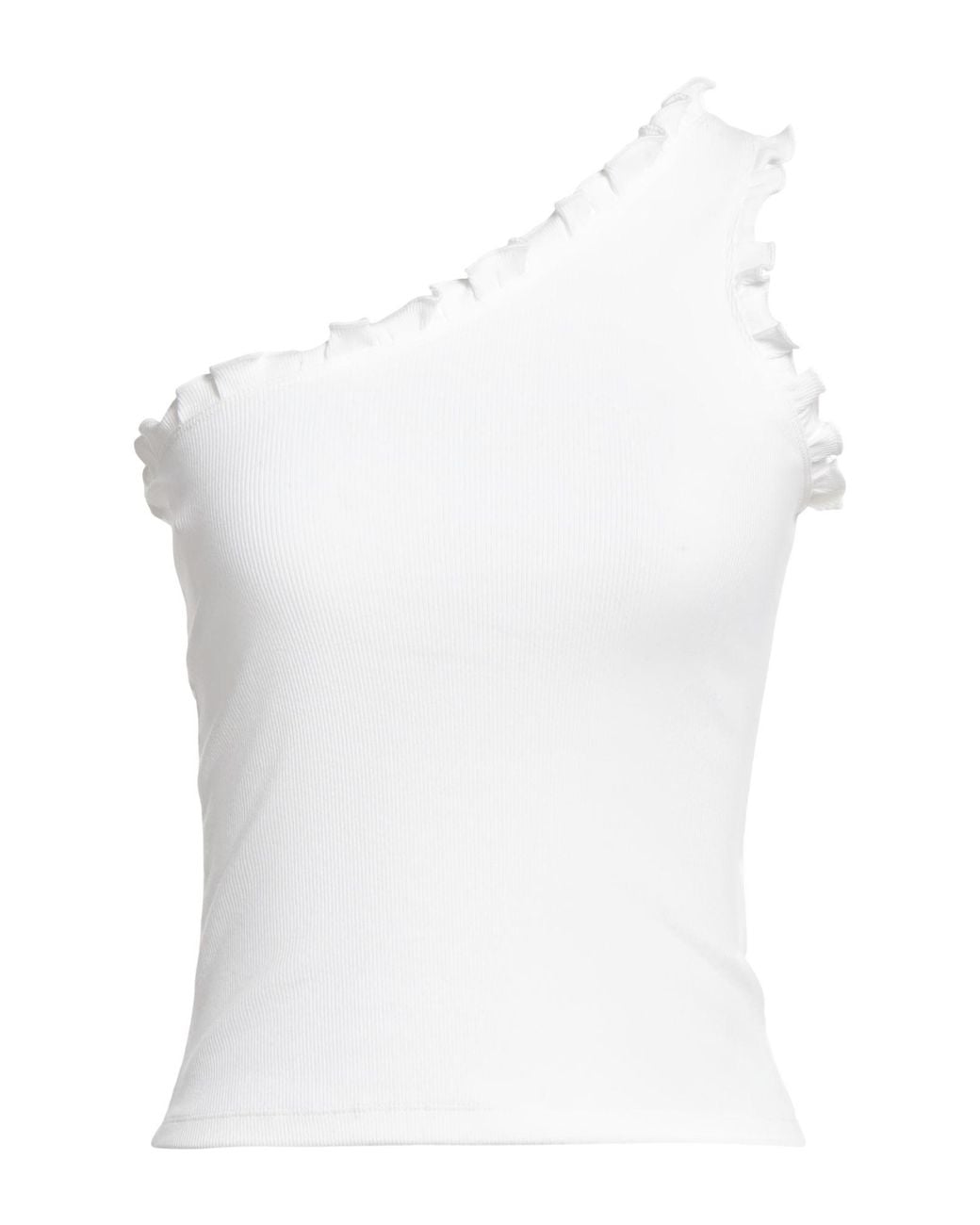 MSGM White Top Cotton, Elastane
