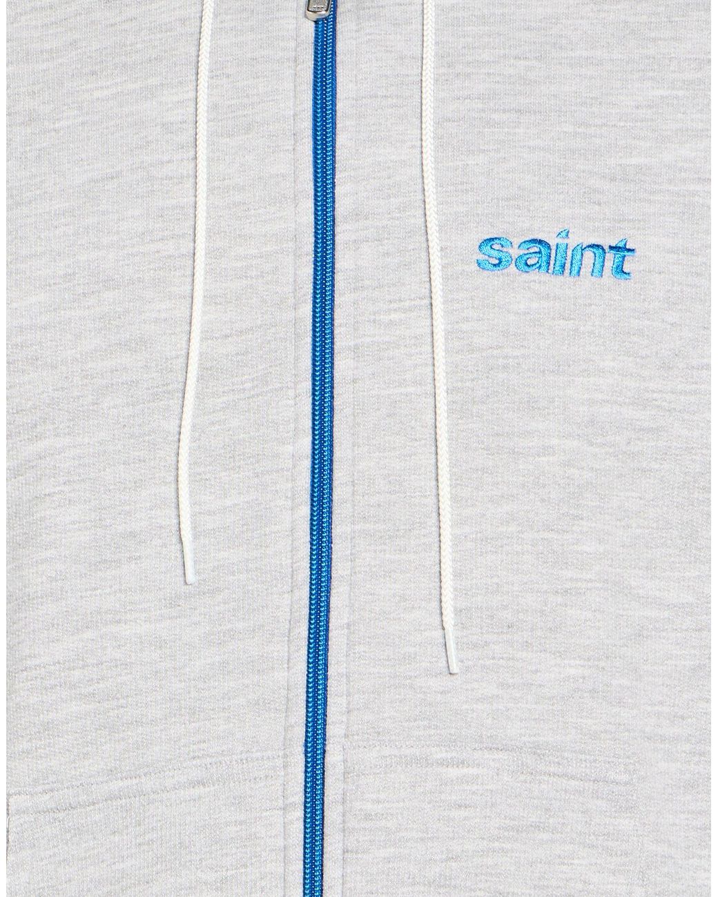 Saint Michael Blue Light Sweatshirt Cotton, Polyester for men