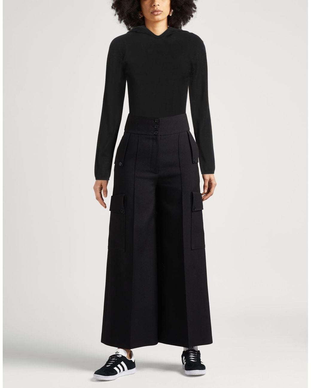 Pullover Courreges en coloris Black