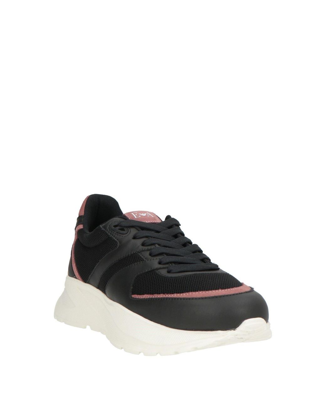 Emporio Armani Black Trainers