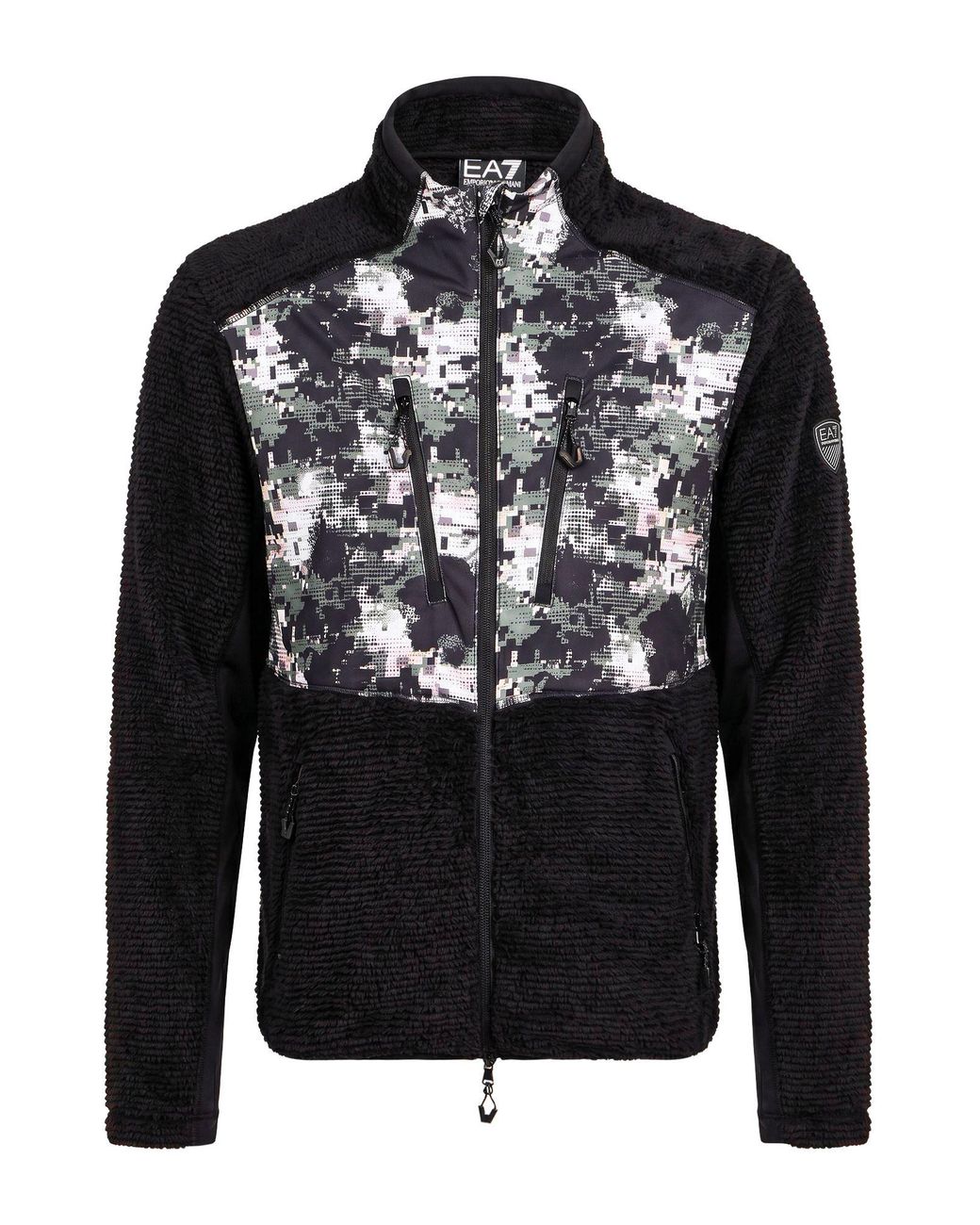 EA7 Black Jackets for men