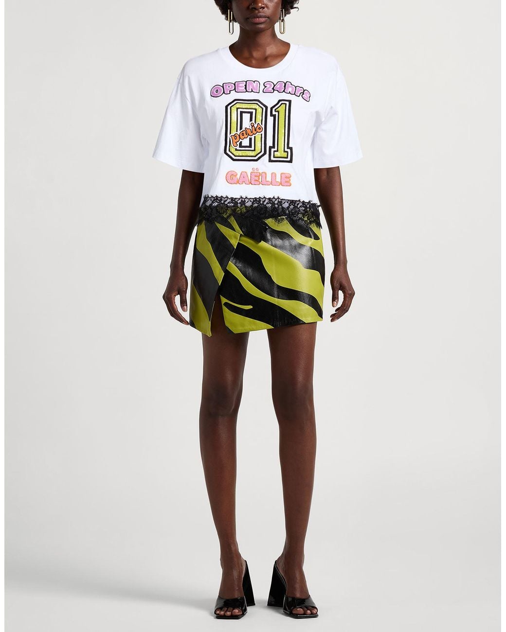 Gaelle Paris White T-Shirt