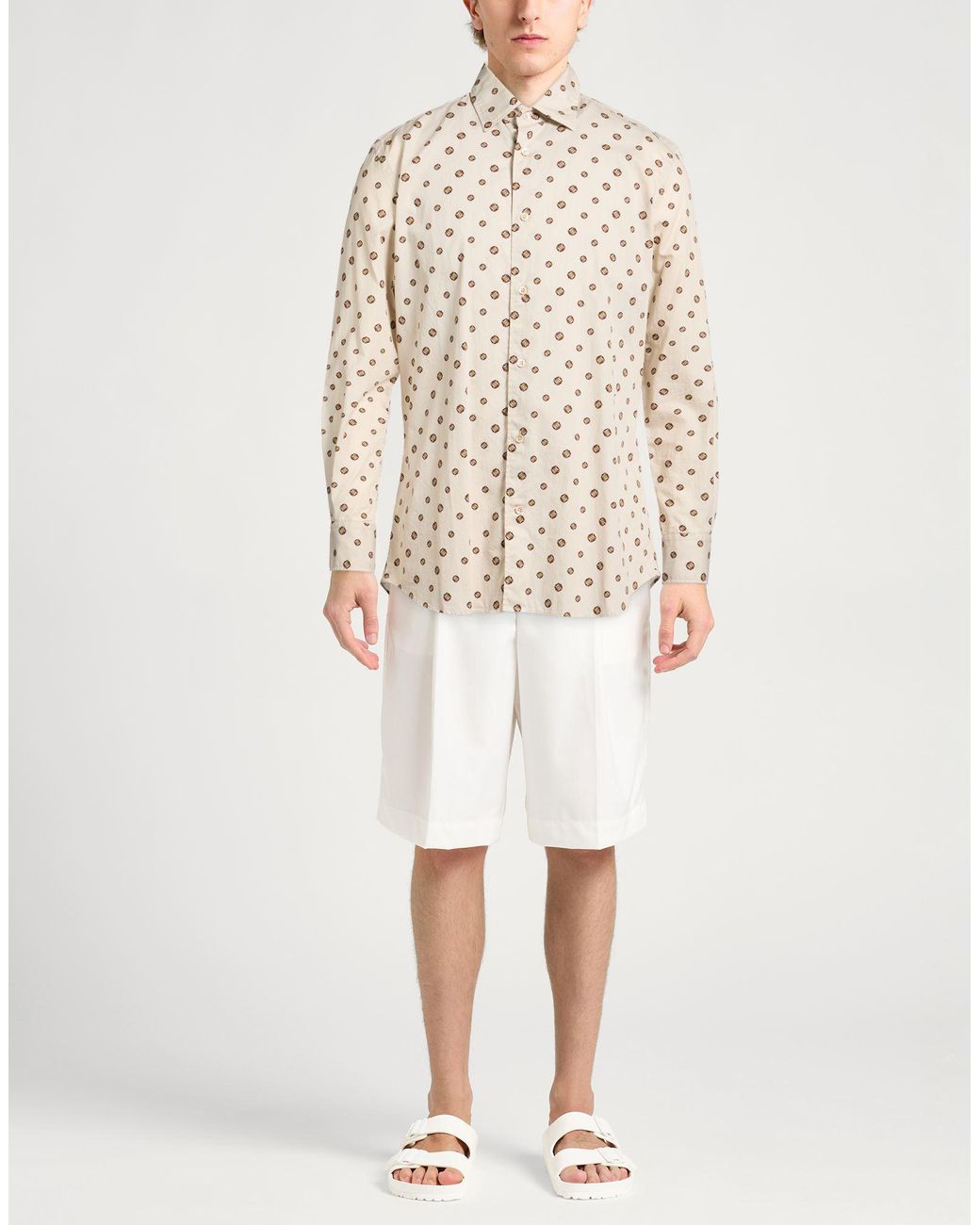 Camisa Glanshirt de hombre de color Natural