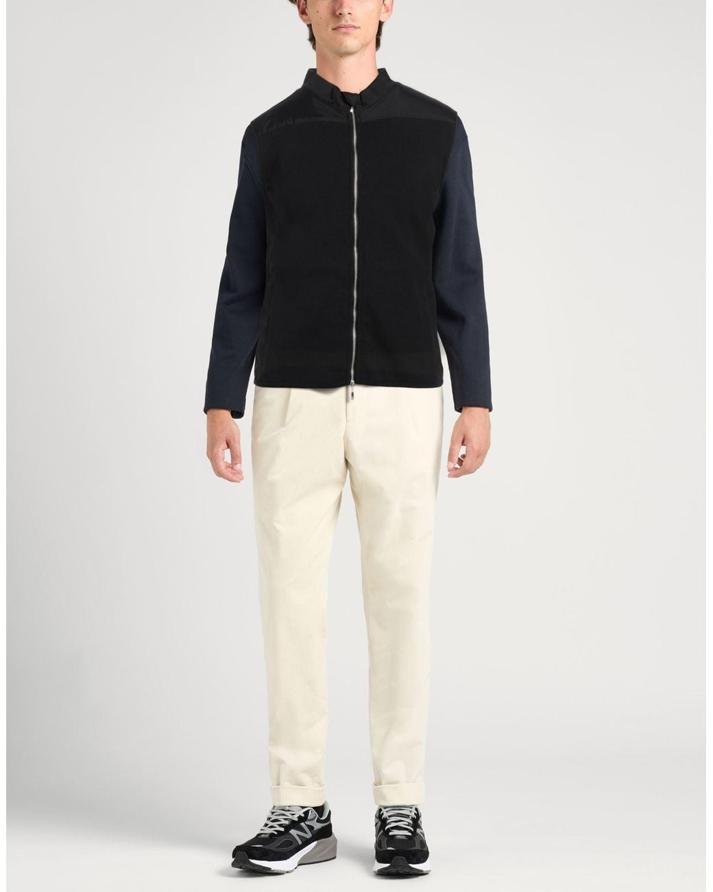 Tombolini Black Vest Polyamide, Elastane for men