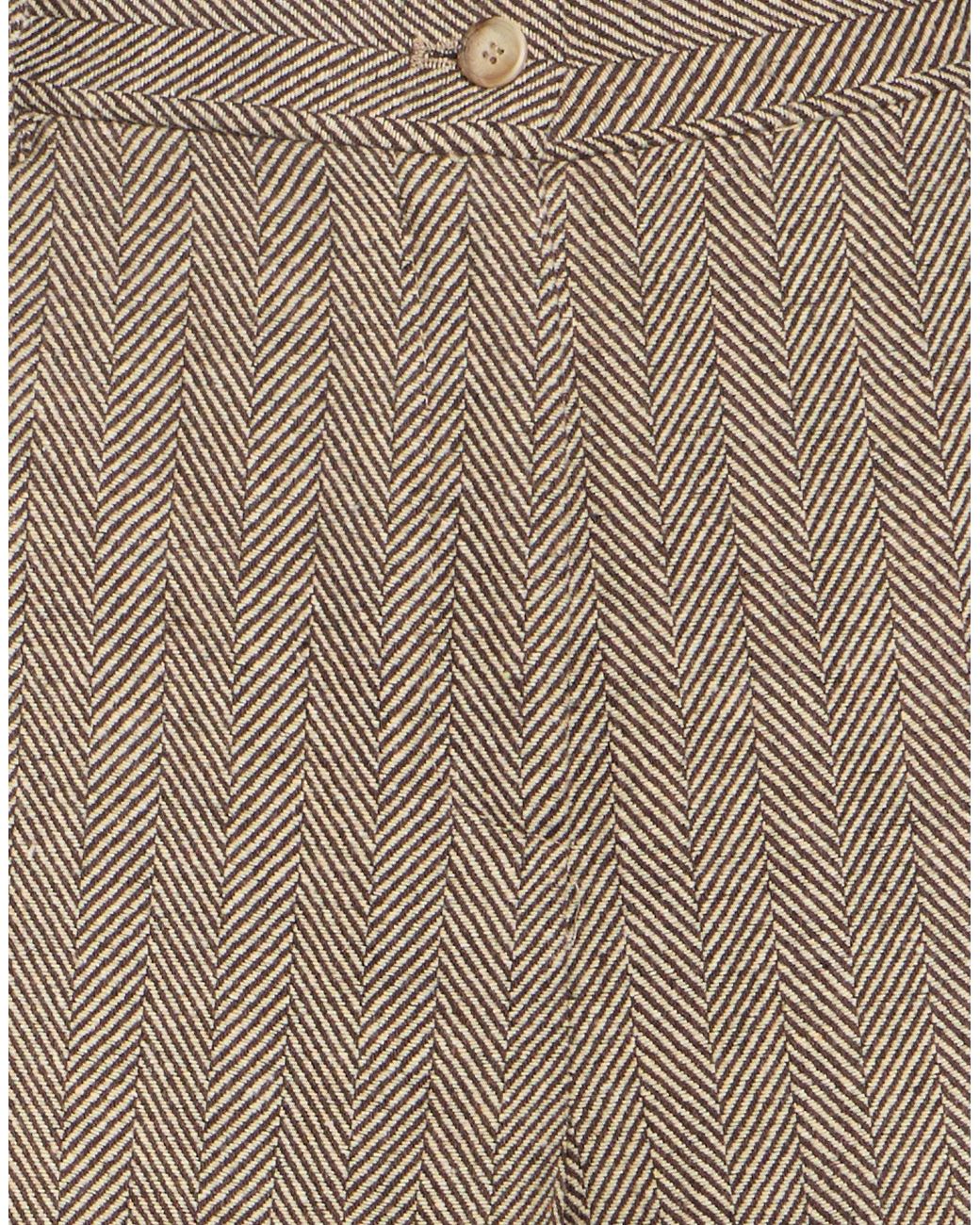 Clips More Gray Sand Pants Polyester
