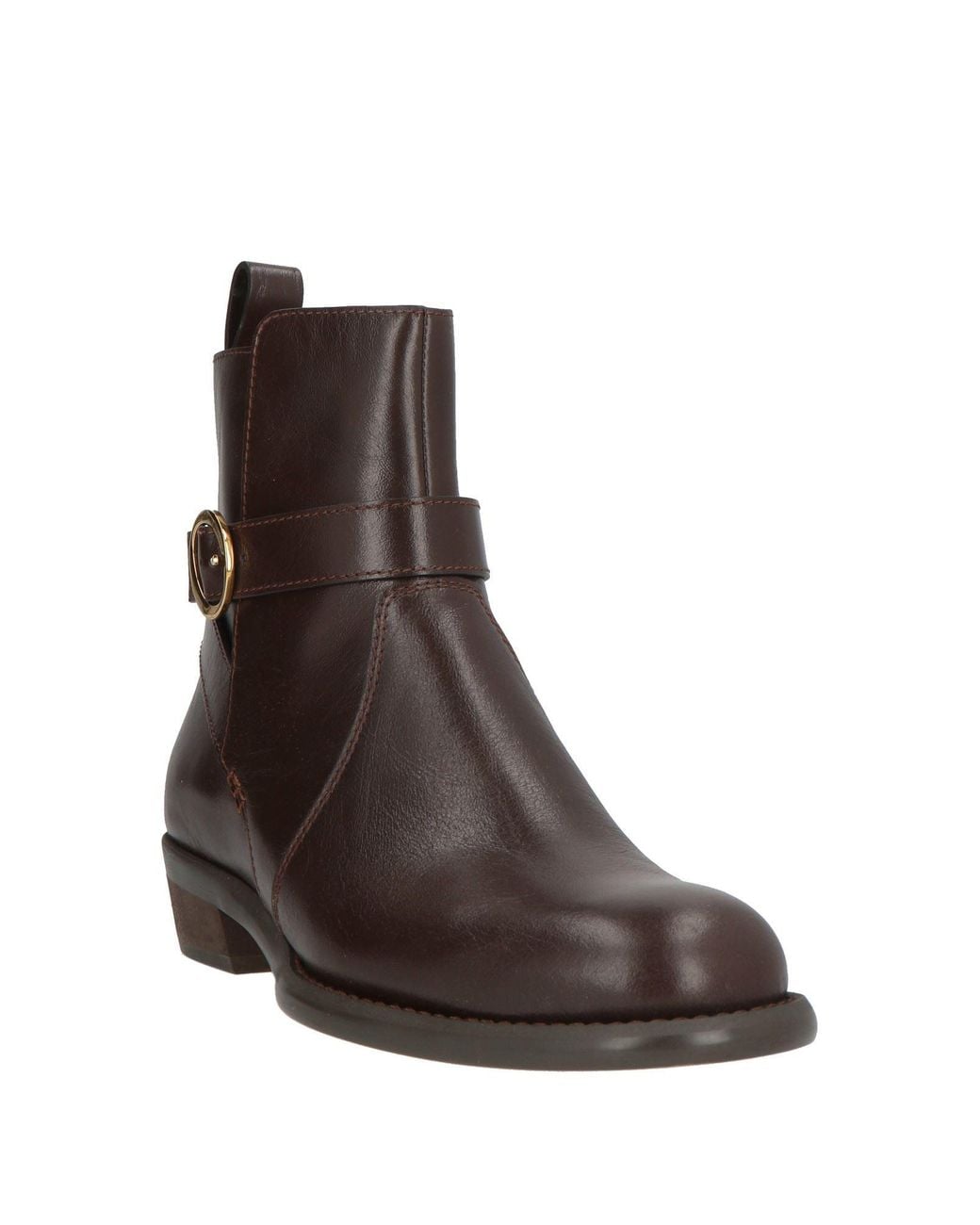 Odissi Brown Ankle Boots