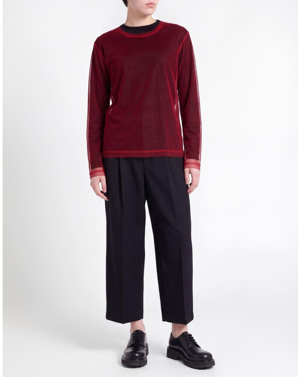 Comme des Garçons Red Pullover