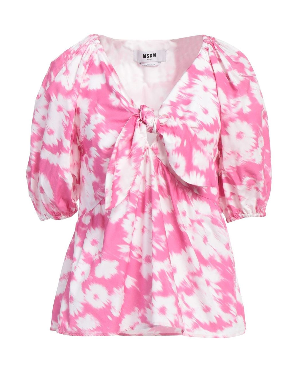 MSGM Pink Top Cotton