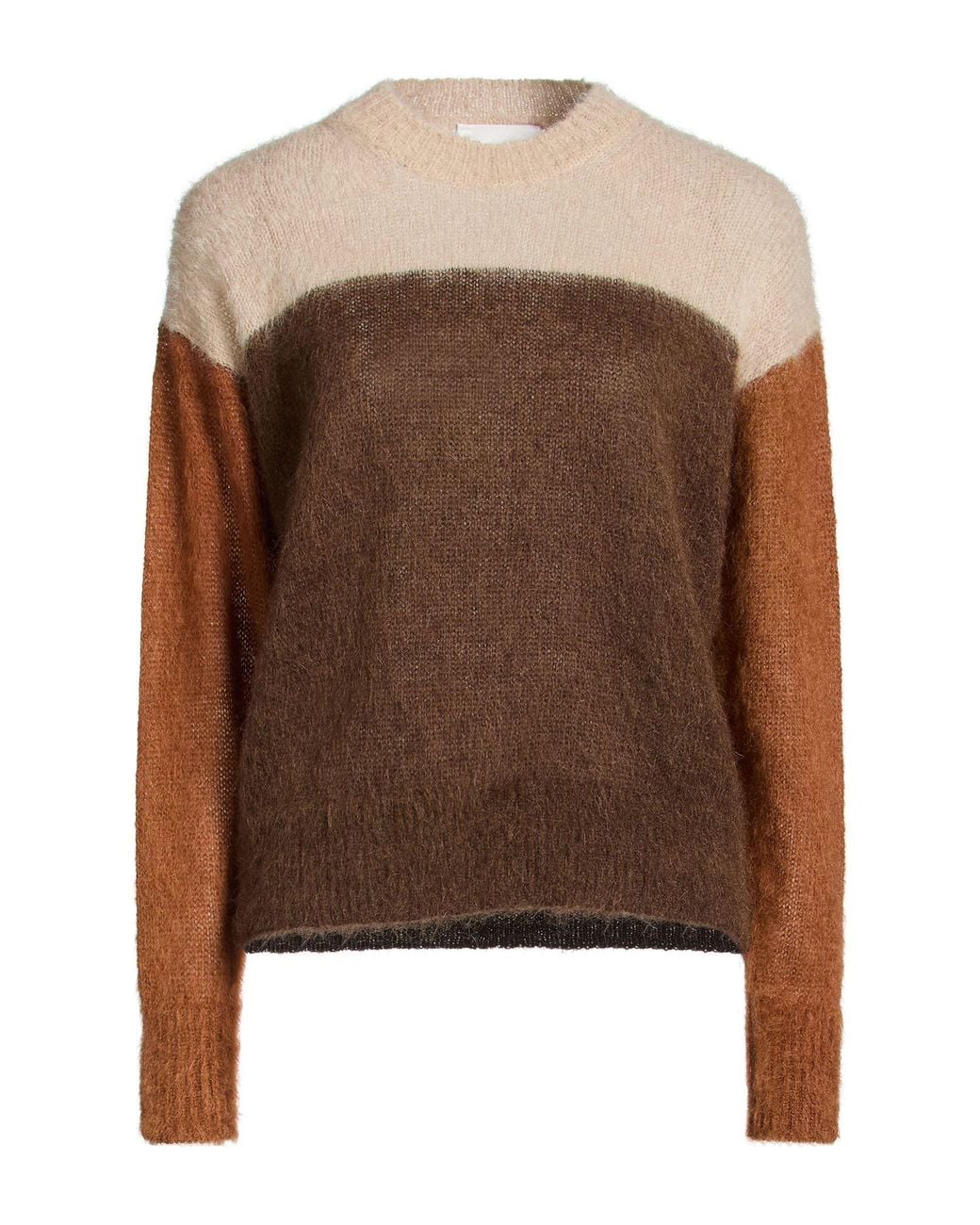Isabel Marant Brown Sweater Mohair Wool, Polyamide, Wool