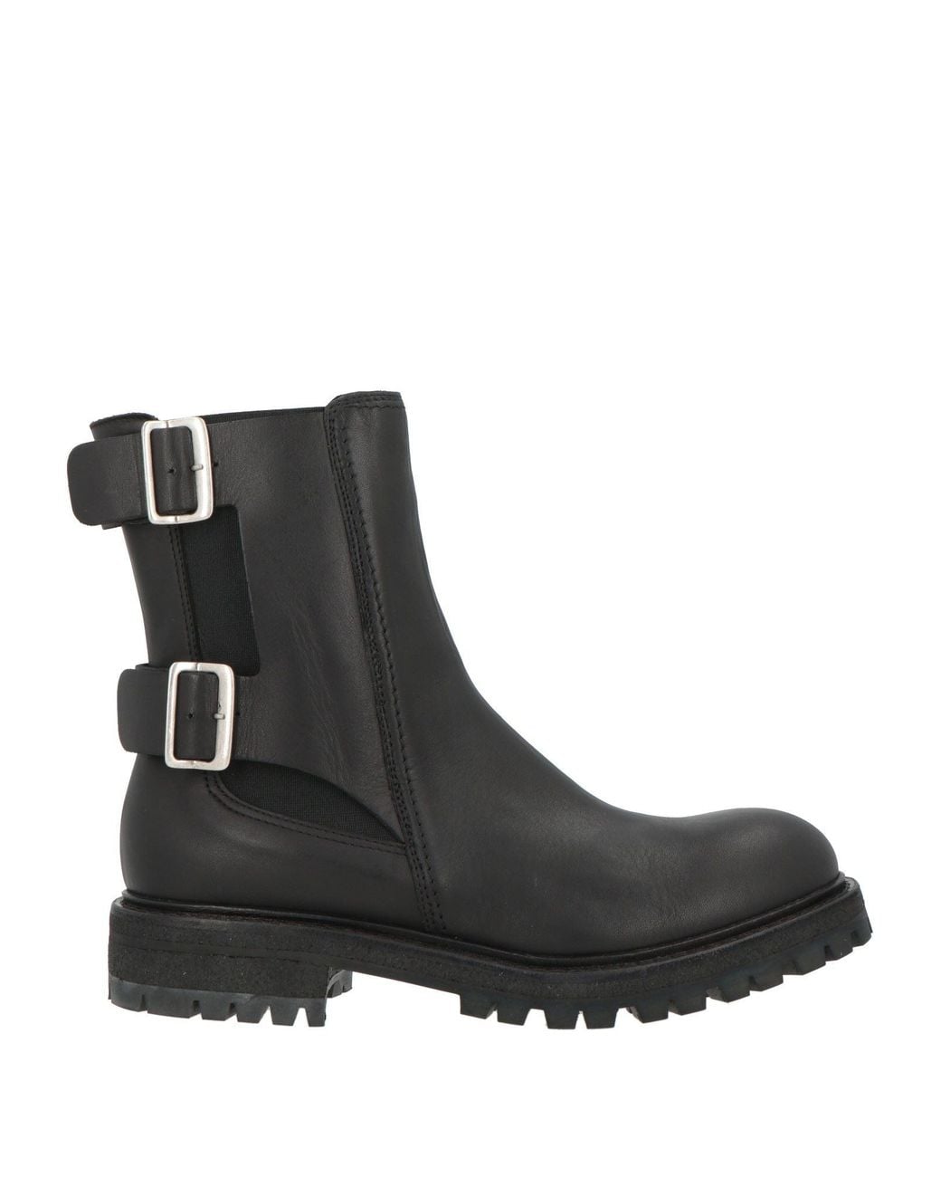 Roberto Del Carlo Black Ankle Boots Leather