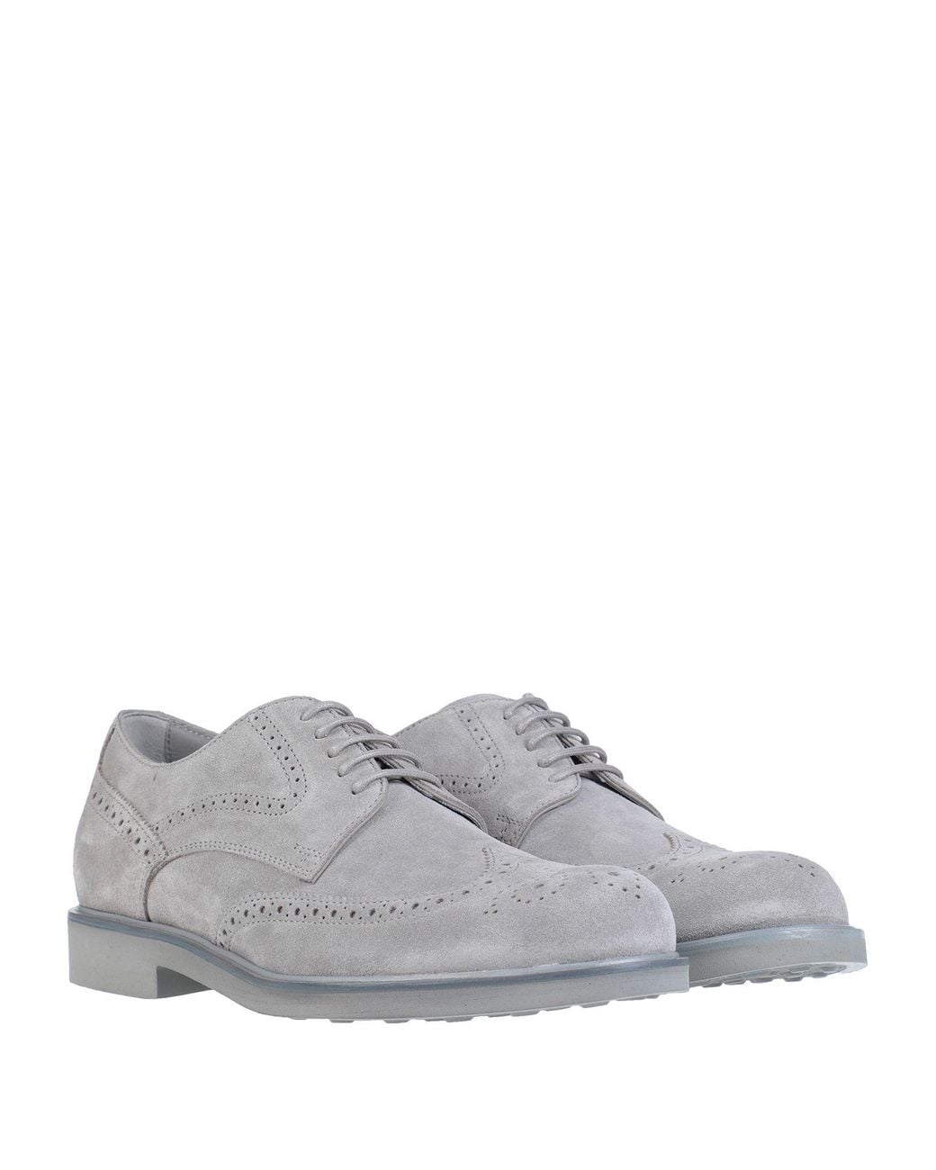 Tod's Gray Lace-up Shoes for men