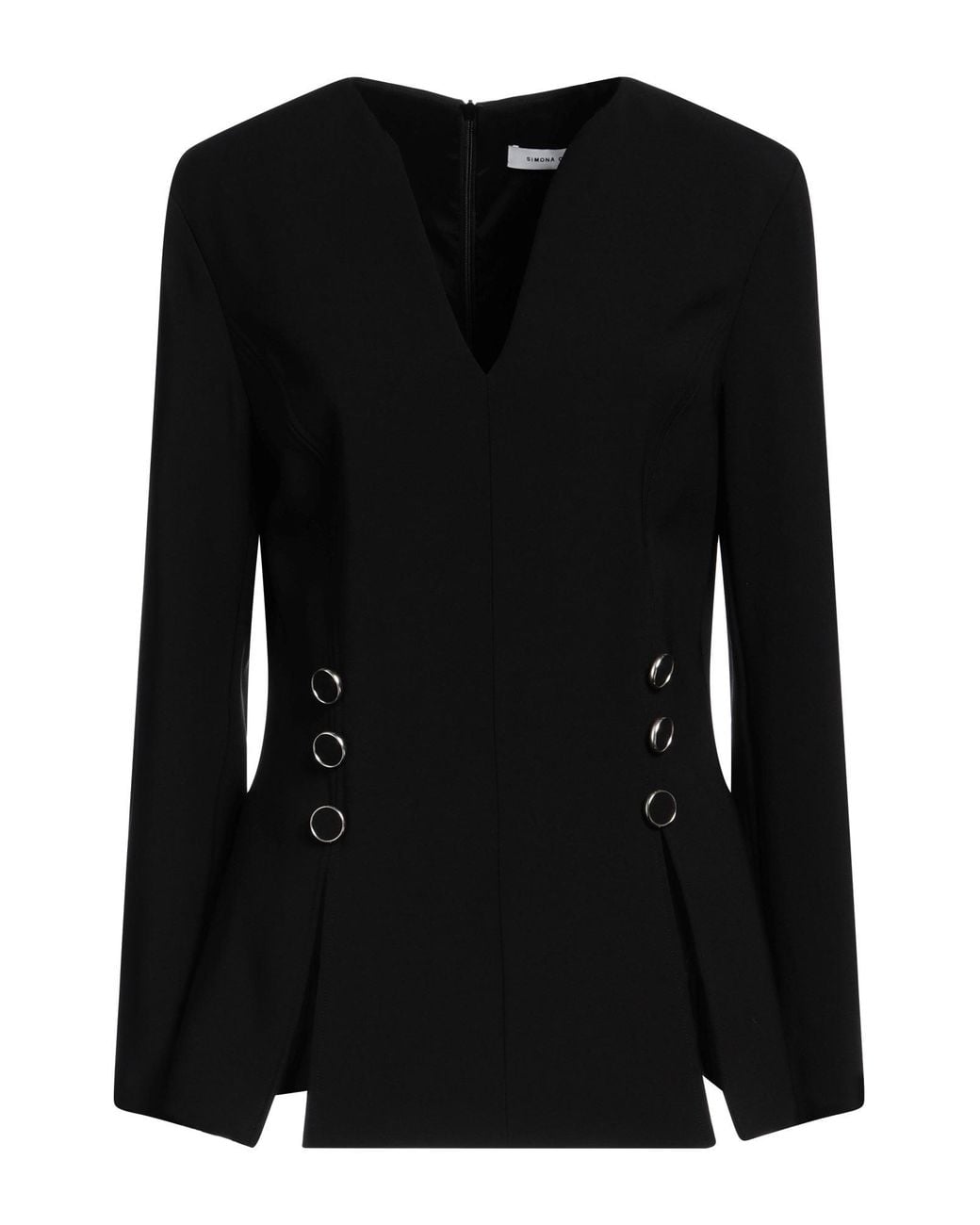 Top SIMONA CORSELLINI de color Black